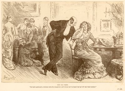 De oude vrijster door Frederick Barnard