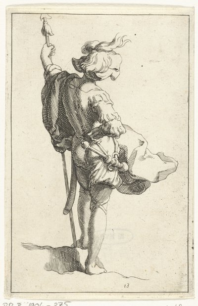 Soldaat door Frederick Bloemaert