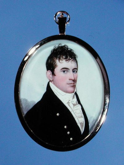 Portretminiatuur van James Drew, c.1805-10 door Frederick Buck