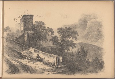 Een van een Serie van Zestig Schetsen van Cottages. Londen, 1825. door Frederick Calvert