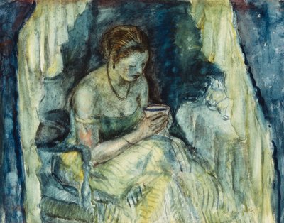 Een Kopje Thee door Frederick Carl Frieseke