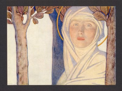 Sint Brigid, 6e eeuw, Festival 1 februari door Frederick Cayley Robinson