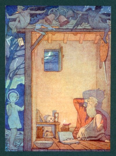 Sint Christoffel, 3e eeuw, Festival 25 juli door Frederick Cayley Robinson