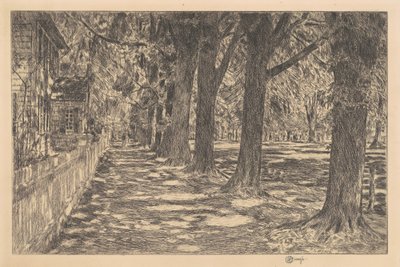 Easthampton, 1917 door Frederick Childe Hassam