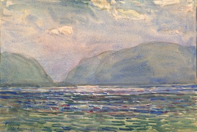 Middag boven Newburgh door Frederick Childe Hassam