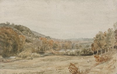 Rivier Tamar, nabij Endsleigh, Devon door Frederick Christian Lewis the Elder