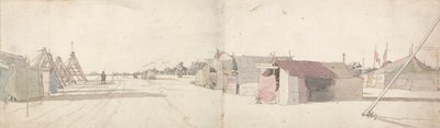 De kermis door Frederick Christian Lewis the Elder