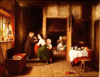 Stilletjes naar bed door Frederick Daniel Hardy