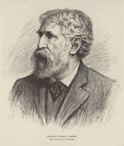 Portret van Charles Dudley Warner door Frederick Dielman