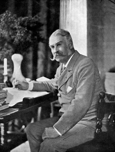 Sir William Schwenck Gilbert 1836-1911, Engels toneelschrijver en humorist, 1911-1912 door Frederick Downer and Sons