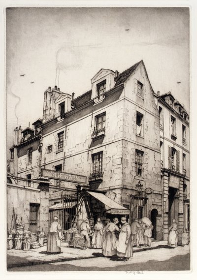 Kleine Franse Markt door Frederick G. Hall