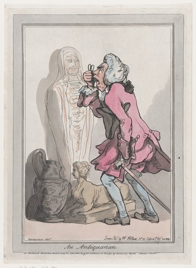 Een antiquair door Frederick George Byron