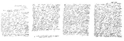 Brief van Ludwig von Beethoven, 1817, 1865 door Frederick George Netherclift