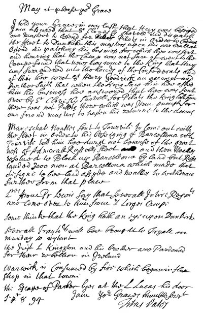 Brief van Titus Oates aan de Hertog van Bolton, 1694 1865 door Frederick George Netherclift