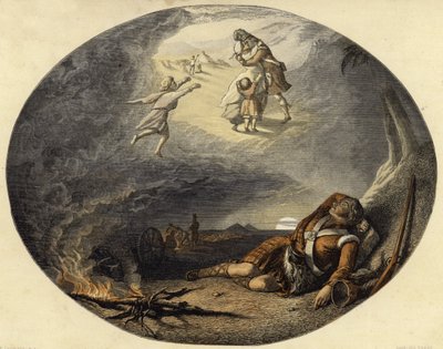 De Droom van de Soldaat door Frederick Goodall