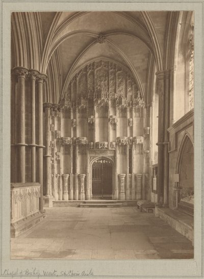 [Ely Cathedral, Kapel van de Bisschop]. door Frederick H. Evans