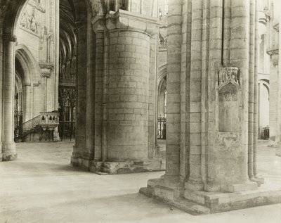 Ely Kathedraal: Octagon naar koor vanuit het noordelijke schip door Frederick Henry Evans