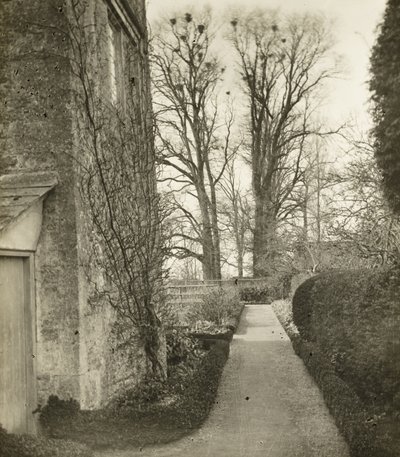Kelmscott Manor: In de tuin door Frederick H. Evans