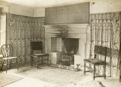 Kelmscott Manor: The Green Room door Frederick H. Evans