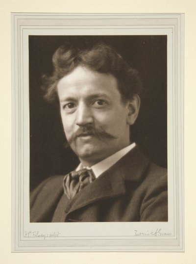 F.C. Tilney: Kunstenaar door Frederick Henry Evans