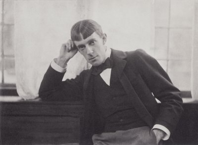 Portretfoto van Aubrey Beardsley (1872-98) door Frederick Evans (1853-1943) door Frederick Henry Evans