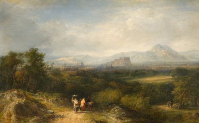 Edinburgh vanaf Corstorphine door Frederick Henry Henshaw