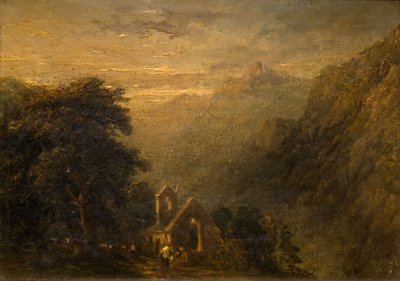 Valle Crucis Abdij, Llangollen door Frederick Henry Henshaw