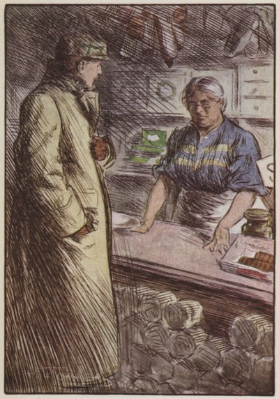 Illustratie voor They door Rudyard Kipling door Frederick Henry Townsend