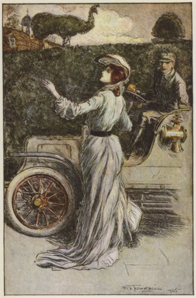 Illustratie voor They door Rudyard Kipling door Frederick Henry Townsend