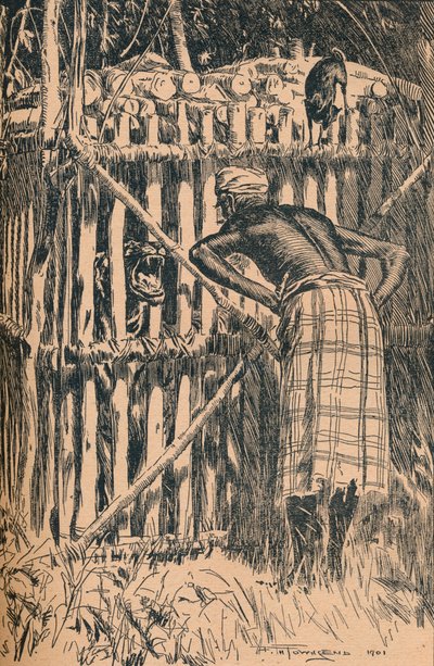 Illustratie bij Skeats Fabels en Volksverhalen uit een Oosters Woud door Frederick Henry Townsend