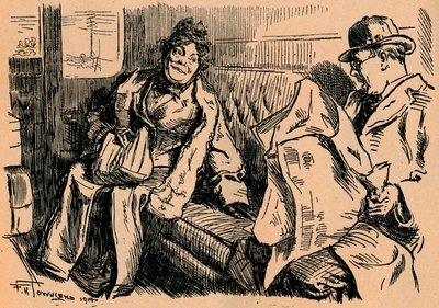 Non-Stop, 1919 door Frederick Henry Townsend