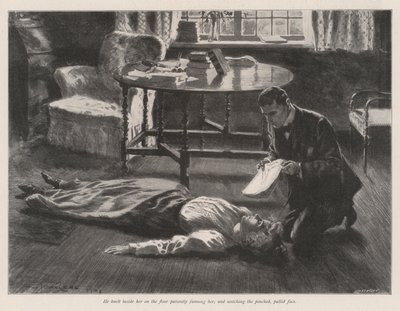 De Kluizenaar van de Taxusbomen, door E. Nesbit door Frederick Henry Townsend