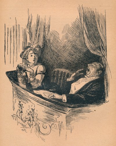 Ware waardering, afgeluisterd in het theater, 1904 door Frederick Henry Townsend