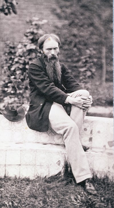 Portret van Sir Edward Burne-Jones (1833-98) door Frederick Hollyer