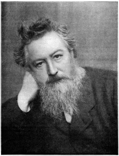 William Morris 1834-1996, Engels kunstenaar en schrijver, 1930s door Frederick Hollyer