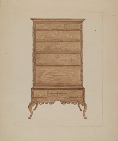 Hoge Kast door Frederick Jackson