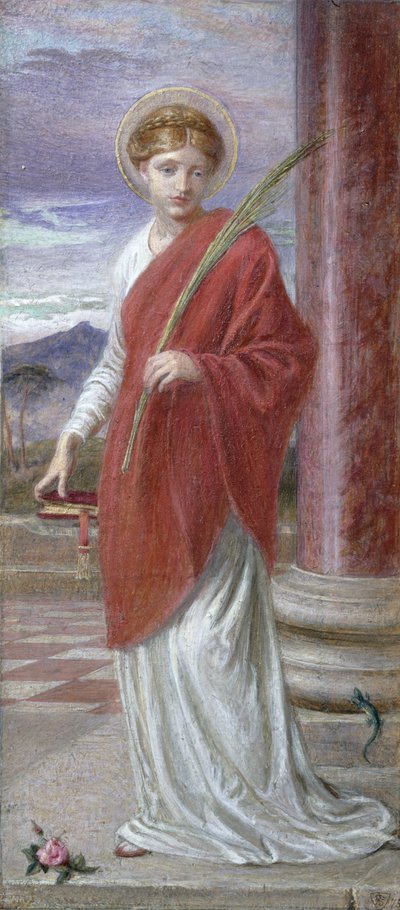 Santa Bibliana door Frederick James Sheilds