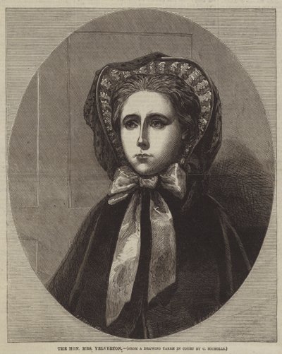 De Eerbare Mevrouw Yelverton door Frederick John Skill