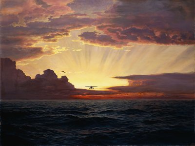 Een ochtendlucht door Frederick Judd Waugh