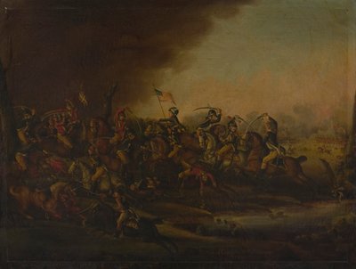Slag bij Cowpens door Frederick Kemmelmeyer