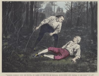 Illustratie voor Barnaby Rudge door Frederick L. Bernard