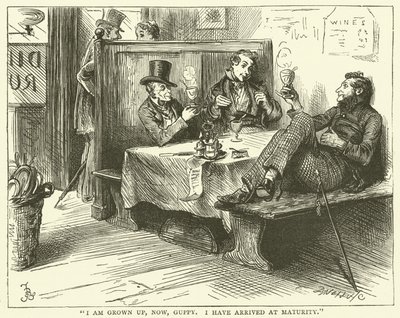 Illustratie voor Bleak House door Frederick L. Bernard