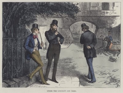 Illustratie voor Bleak House door Frederick L. Bernard
