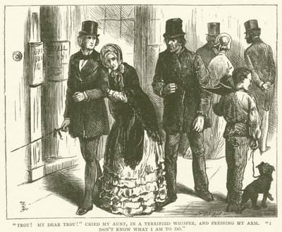 Illustratie voor David Copperfield door Frederick L. Bernard