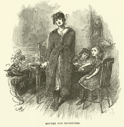 Moeder en dochters door Frederick L. Bernard