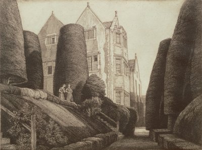 Owlpen Manor, 1931 door Frederick Landseer Maur Griggs