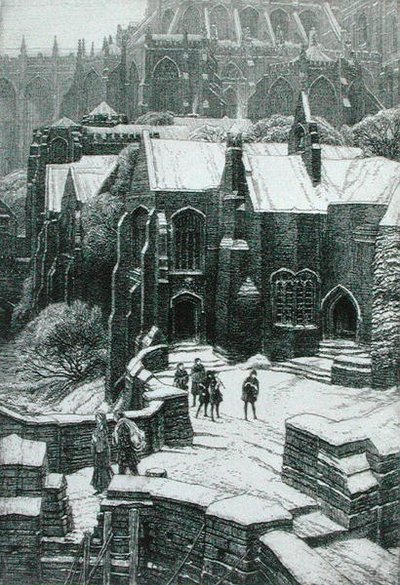 De Almonry, Chipping Campden 1925 door Frederick Landseer Maur Griggs