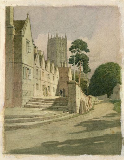 De Armenhuizen, Campden, 1907 door Frederick Landseer Maur Griggs
