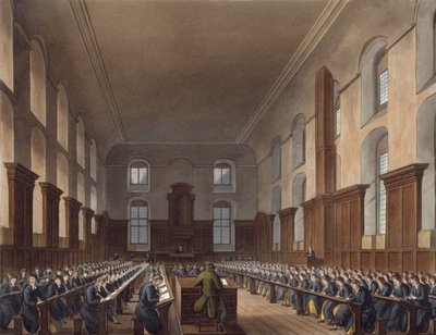 Schrijfschool, Christ Hospital, uit Ackermann