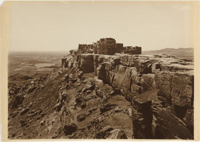 Acoma Pueblo,ca. 1900 (foto) door Frederick Monsen